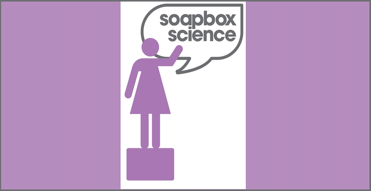 image courtesy of Isla Watton of Soapbox Science